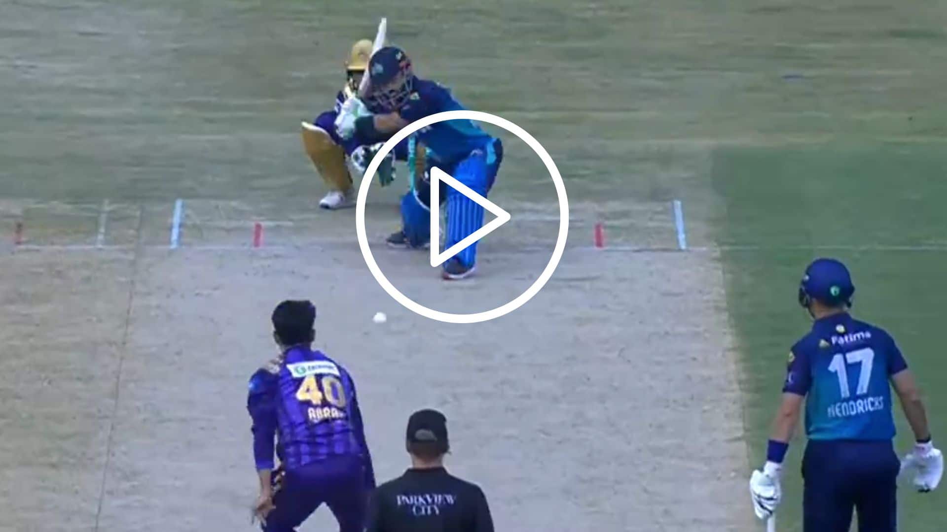 [Watch] Rizwan 'Slaps' PAK Mystery Spinner For Consecutive Sixes In PSL 2024